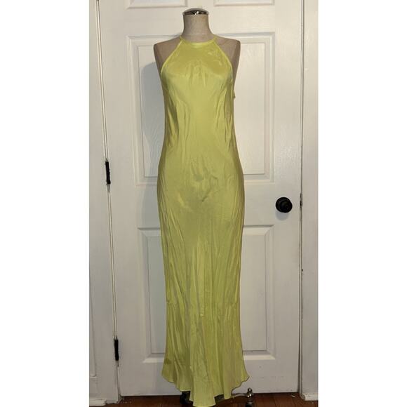 NEW J. Crew Amber Slip Dress Pale Kiwi Green 33643 Size 4 Satin Sheath Womens NEW J. Crew Amber Slip Dress Pale Kiwi Green 33643 Size 4 Satin Sheath Womens
